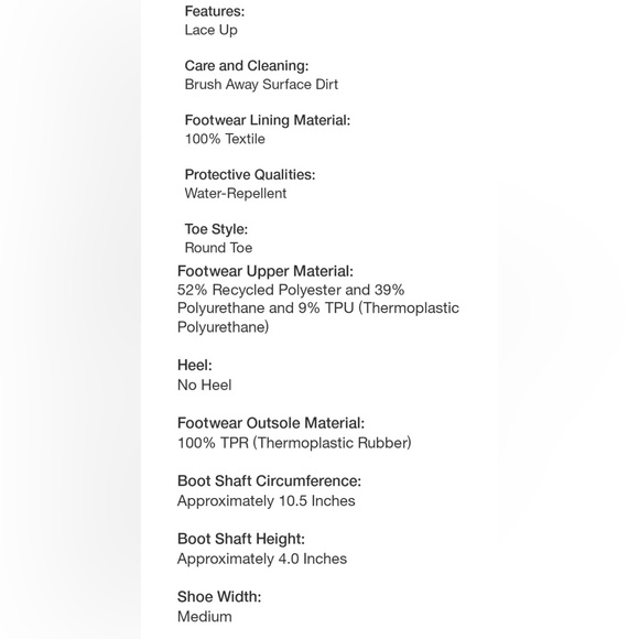 Women's Bergen Hiking Winter Boots - Universal Thread Tan Size 8.5 - Picture 11 of 11